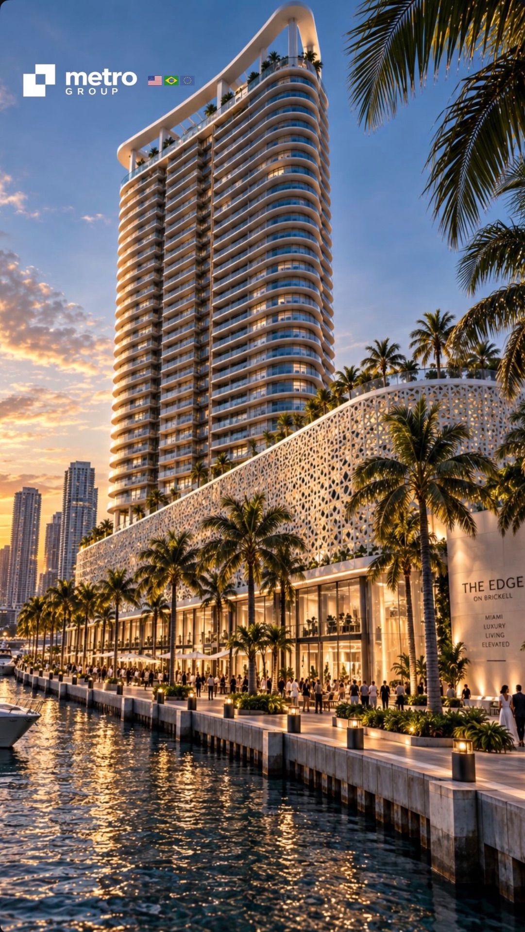 Edge Brickell — master plan do empreendimento 2