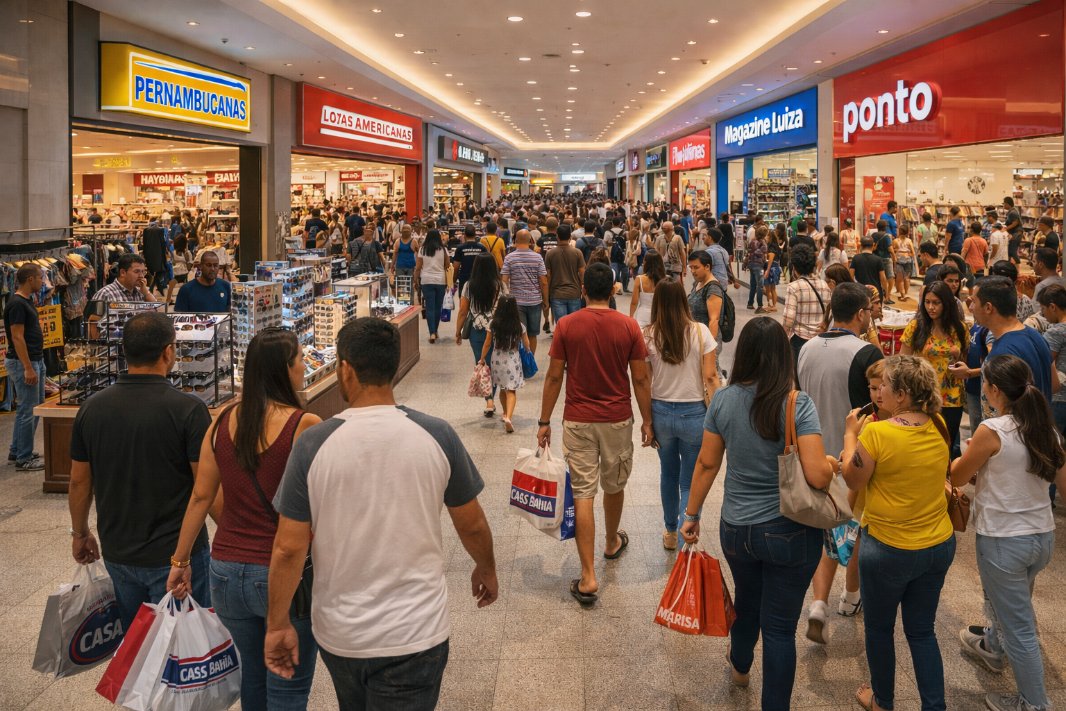 Interiores e mix de lojas — imagem 1